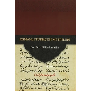 Osmanlı Türkçesi Metinleri
