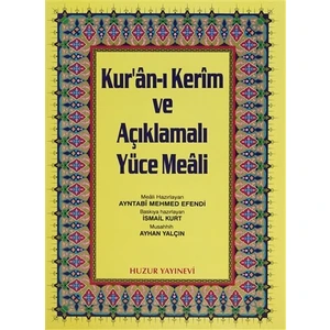 Rahle Boy Kur’an-ı Kerim ve Açıklamalı Yüce Meali (3’lü)