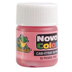 Cam Boyası Pembe Su Bazlı Nc-158