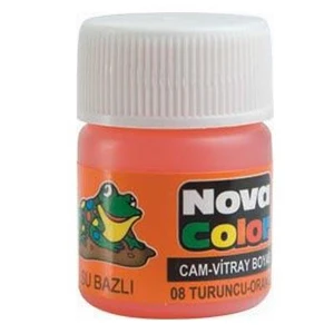 Cam Boyası Turuncu Su Bazlı Nc-156