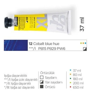 937/12 Yağlı Boya Huıle Fıne Xl 37 Ml.