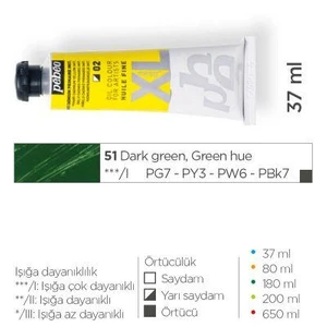 937/51 Yağlı Boya Huıle Fıne Xl 37 Ml.