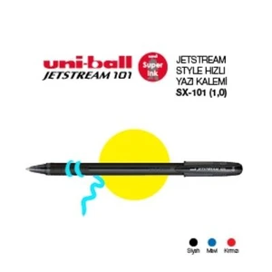 Sx-101 Siyah 1,0 Jetstream Roller Kalem