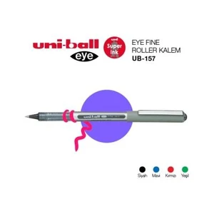 UNİ ROLLER KALEM EYE UB-157 0.7 MAVİ