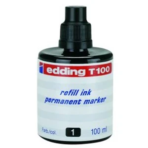 T100 Siyah Permanent Mürekkep 100Ml