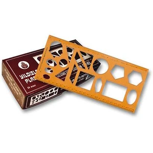 Geometrik Şablon Cetvel Kod:040