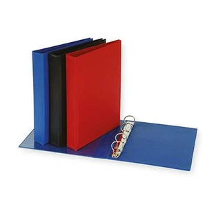 2K 226M A5 Mavi 4 Halkalı Pvc Klasör