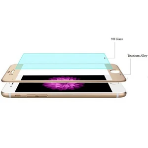 Iphone 6 ve 6S Gold 3D Curve Titanium Cam 4,7 Ekran cin35sr