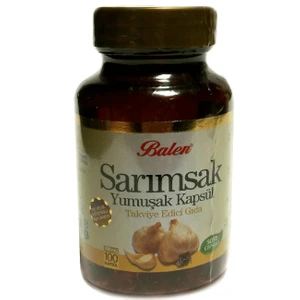Sarımsak Yağı Yumuşak Kapsül