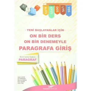 On Bir Ders On Bir Denemeyle Paragrafa Giriş