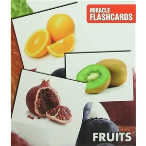 MK Publications Miracle Flashcards - Fruit