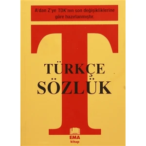 Ema Kitap Türkçe Sözlük (Büyük Boy)