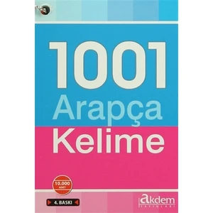 Akdem Yayınları 1001 Arapça Kelime