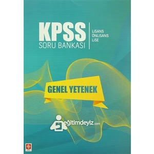 Ekin Yayınevi KPSS Soru Bankası Genel Yetenek
