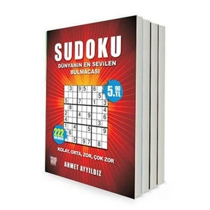Yetişkinler İçin Sudoku (8 Kitap Takım)