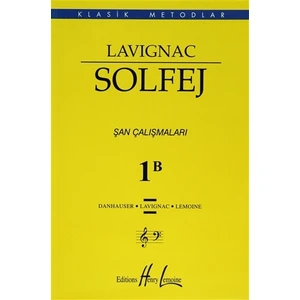 Lavignac Solfej 1B (Büyük Boy) - Danhauser