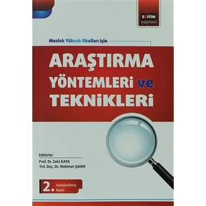 Eğitim Yayınevi Araştırma Yöntemleri ve Teknikleri