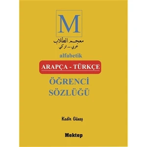 Alfabetik Arapça - Türkçe Öğrenci Sözlüğü