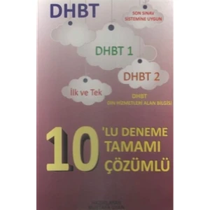 DHBT 10'lu Deneme Tamamı Çözümlü