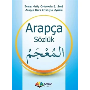 Karma Kitaplar 6. Sınıf Arapça Sözlük