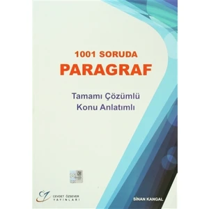 1001 Soruda Paragraf Tamamı Çözümlü Konu Anlatımlı - Sinan Kangal