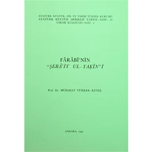 Farabi'nin Şera'it Ul-Yakin'i