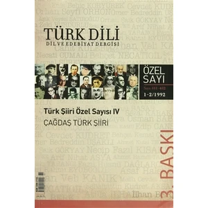Türk Dili Sayı 481-482: Türk Şiiri Özel Sayısı 4 / Çağdaş Türk Şiiri