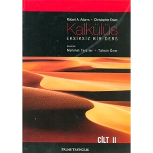 Kalkülüs Eksiksiz Bir Ders Cilt II - Christopher Essex
