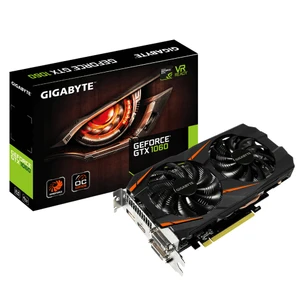 WINDFORCE Nvidia GeForce GTX 1060 6GB OC 192Bit GDDR5 (DX12) PCI-E 3.0 Ekran Kartı GV-N1060WF2OC-6GD