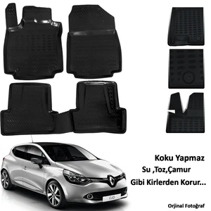 Renault Clio 4 3D Oto Paspas Seti 