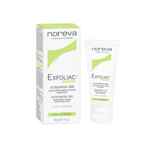 Exfoliac Acnomega 200 Keratoregulating Matifying Care 30Ml - Akneli Ciltler İçin Bakım Kürü