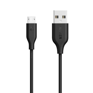 PowerLine Micro USB Şarj/Data Kablosu 0.9 Metre Siyah