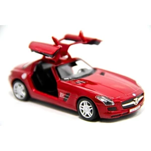 Mercedes Benz SLS AMG (Kırmızı) 1:36 Oyuncak Çek Bırak Araba