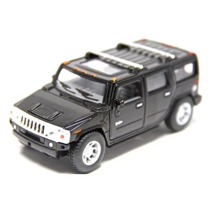 2008 Hummer H2 SUV (Siyah) 1:40 Metal Çek Bırak Araba
