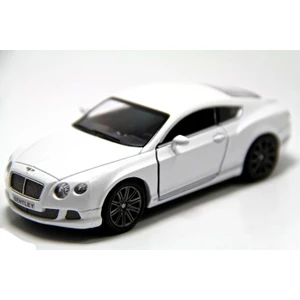 Beyaz - 2012 Bentley Continental GT Speed 1:38 Çek Bırak Oyuncak Araba