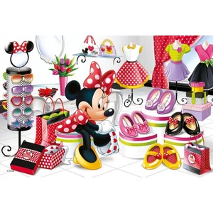 60 Parça Puzzle Minnie Mouse