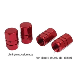 Süslenoto Sibop Kapağı Metal Kırmızı 5531118