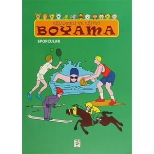Eğlenceli ve Eğitici Boyama - Sporcular