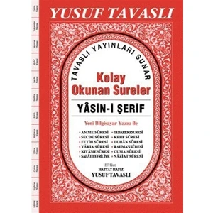 Kolay Okunan Sureler - Yasin-i Şerif (Dergi Boy) (D45)