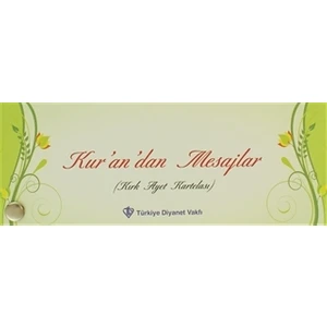 Kur'an'dan Mesajlar (Kartela)