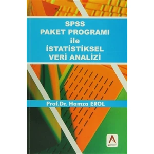 SPSS Paket Programı ile İstatistiksel Veri Analizi - Hamza Erol