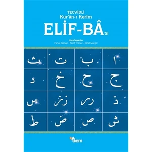 Tecvidli Kur'an-ı Kerim Elif-Ba'sı