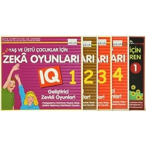 9-12 Yaş ve Üstü Okul Öncesi Çocuklar İçin Zeka Geliştiren Oyunlar (5 Kitap Takım)