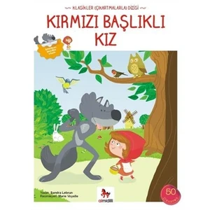 Kırmızı Başlıklı Kız (Çıkartmalarla)
