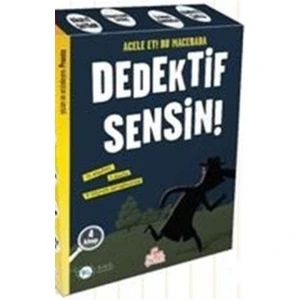 Dedektif Sensin (4 Kitap Takım) - Pronto
