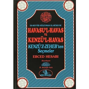 Havasu'l-Havas ve Kenzü'l-Havas Ebced Hesabı (1-6 Cilt / 3 Kitap Takım)