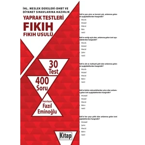 Fıkıh-Fıkıh Usulü