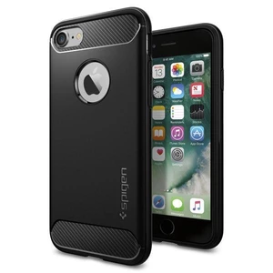 Apple iPhone 8 - iPhone 7 Kılıf Rugged Armor Matte Black - 042CS20441
