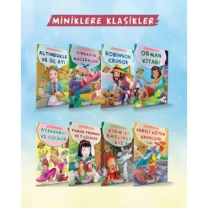 Miniklere Klasikler Hikaye Seti 8 Kitap