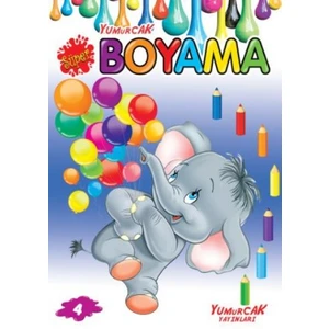 Süper Yumurcak Boyama Seti 8 Kitap